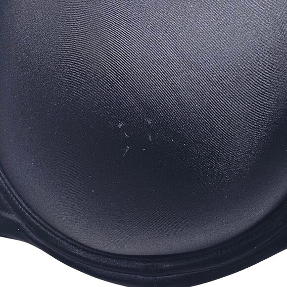 Soma Stunning Support Smooth Full Coverage Black Underwire Bra #072101 Size 42DD - Picture 3 of 7